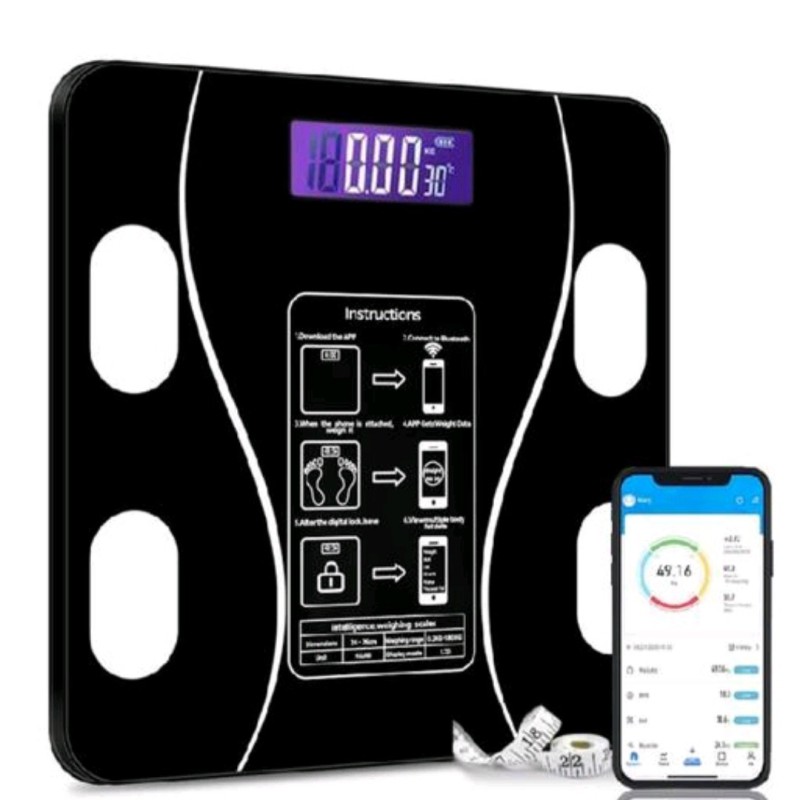 ترازو دیجیتال هوشمند (وزن و چربی)